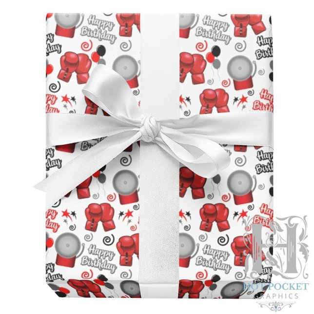 Boxing Wrapping Paper Presentpapper (Skapare uppladdad)