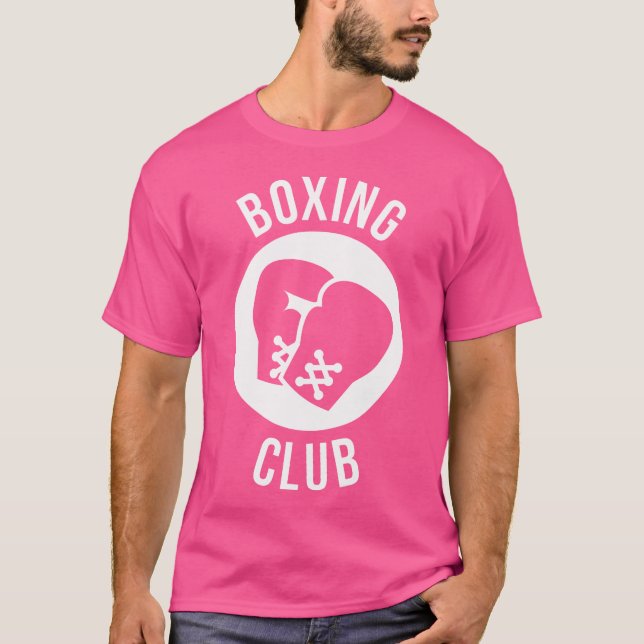 Boxinghandskar 'Boxing Klubb' Boxing Boxing Boxer T Shirt (Framsida)