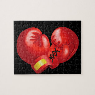 Boxinghandskar Design Jigszawa Puzzle Pussel