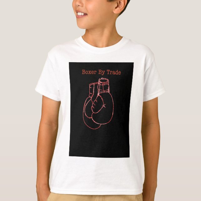Boxinghandskar Fight Fläkt-gåva eller befintliga j T-shirt (Framsida)
