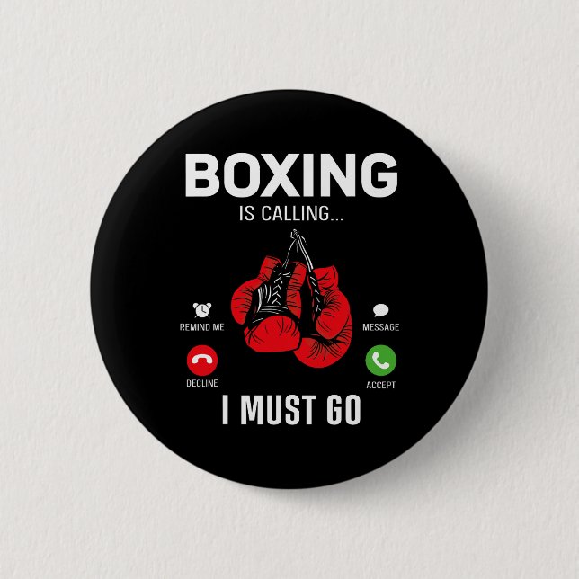 Boxinghandskar för Mobil Visning Boxing anropar ja Knapp (Framsida)
