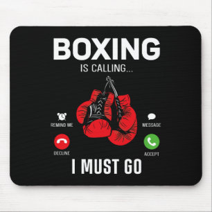 Boxinghandskar för Mobil Visning Boxing anropar ja Musmatta