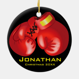 Boxinghandskar för ornament