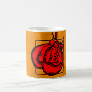 Boxinghandskar Kaffemugg