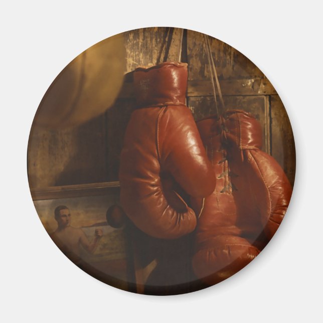 Boxinghandskar Magnet (Framsidan)