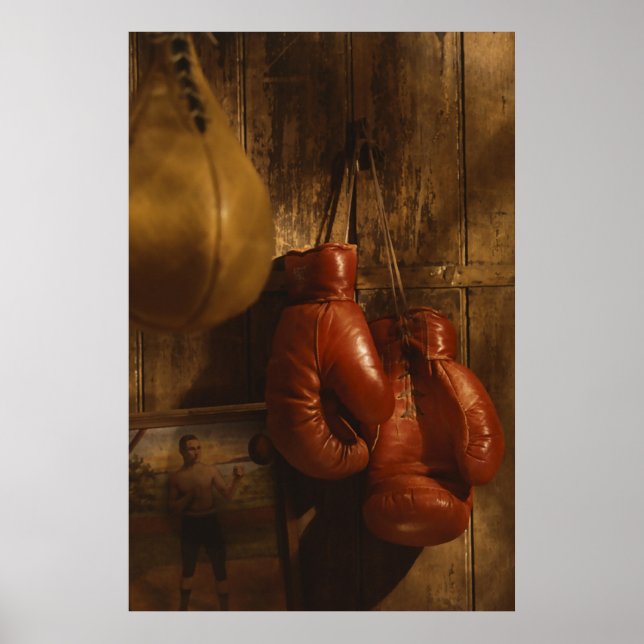 Boxinghandskar Poster (Framsidan)