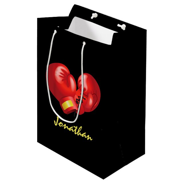 Boxinghandskar, skorgen för design (Framsidan Vinklad)
