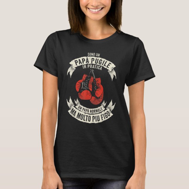 Boxinghandskar T Shirt (Framsida)