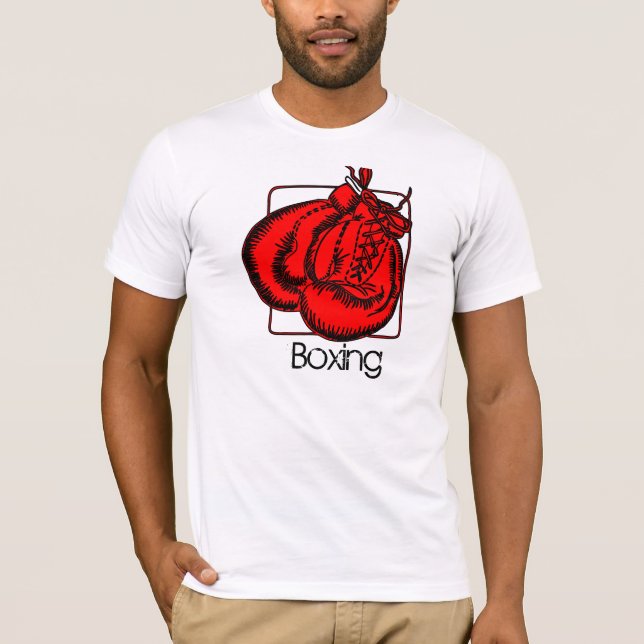 Boxinghandskar T-shirt (Framsida)