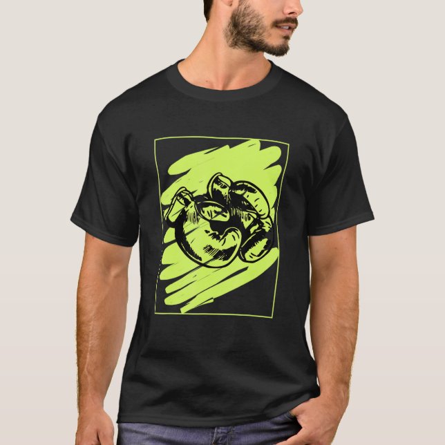 Boxinghandskar T Shirt (Framsida)
