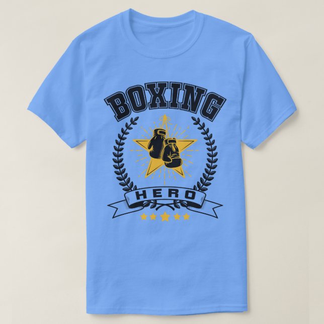 Boxinghjälte T Shirt (Design framsida)