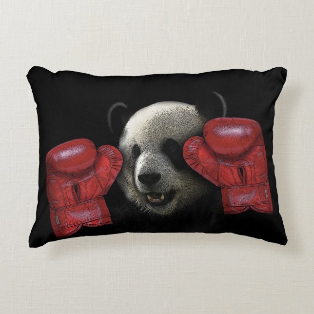 Boxingpanda Prydnadskudde (Framsidan)