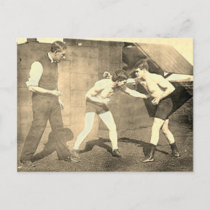 Boxingpraxis 1913 vykort