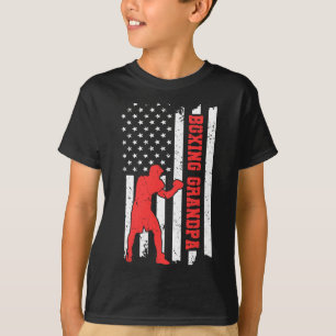 Boxning Amerika Flagga Boxning Kampsport Boxning F T Shirt