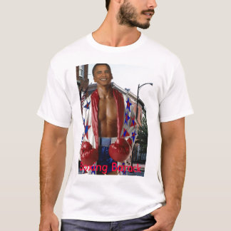 Boxning Barack, boxning skräddarsy Barack - Tee Shirt