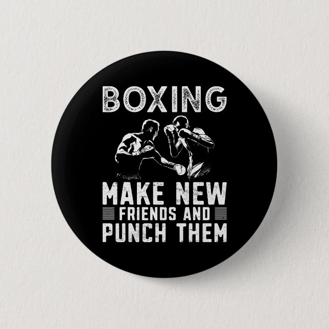 Boxning Boxare 1  Knapp (Framsida)