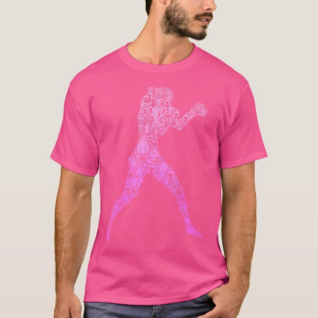 Boxning Boxare T Shirt (Framsida)