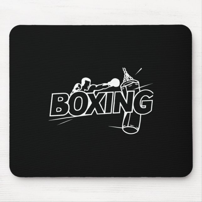Boxning Fighters Boxning Kickboxning Boxning Älska Musmatta (Framsidan)