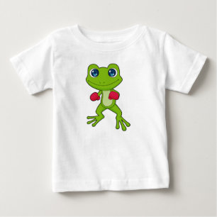 Boxning groda boxare boxhandskar t shirt