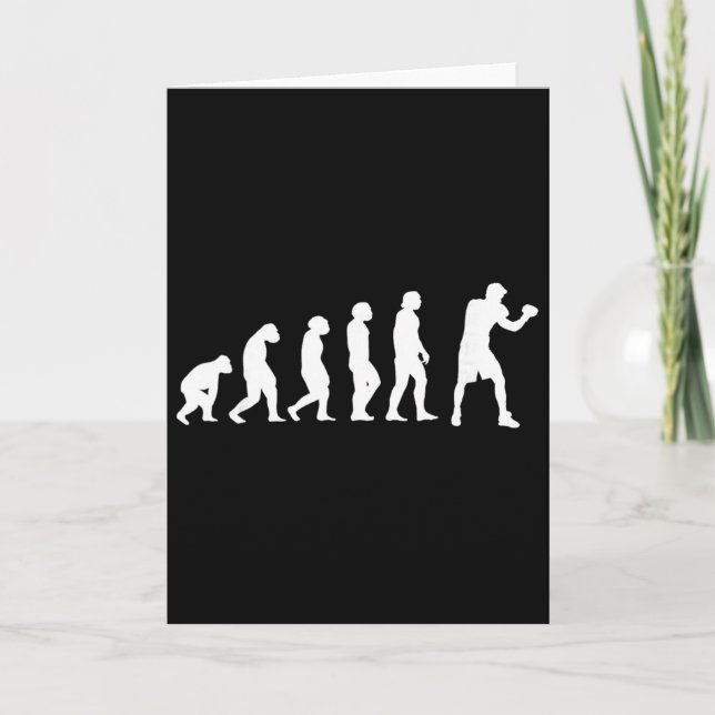 Boxning Kickboxning Evolution Boxning Fight Boxare Kort (Framsida)