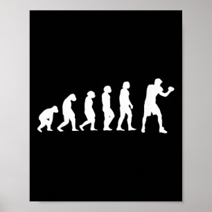 Boxning Kickboxning Evolution Boxning Fight Boxare Poster