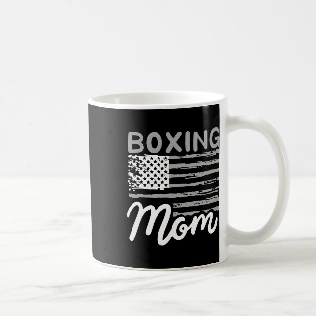 Boxning Mamma Boxning Mor Kickboxning Mamma Mama M Kaffemugg (Höger)
