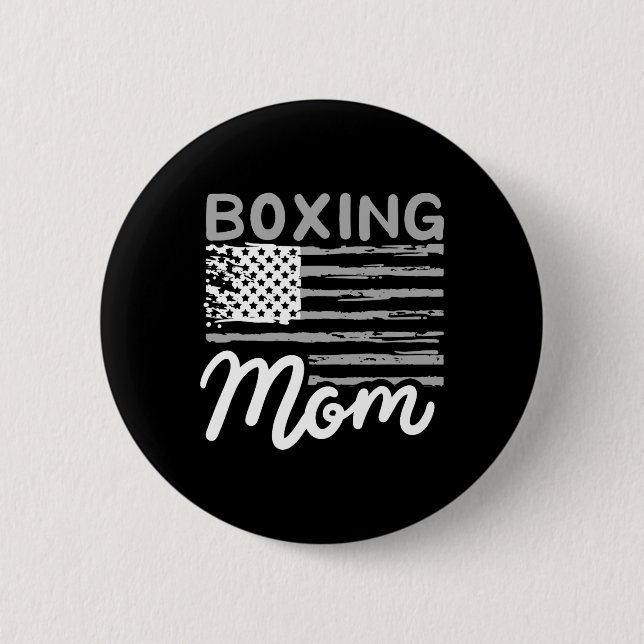 Boxning Mamma Boxning Mor Kickboxning Mamma Mama M Knapp (Framsida)