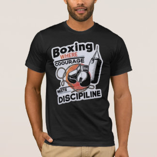 boxning när modet möter uttorkning t shirt