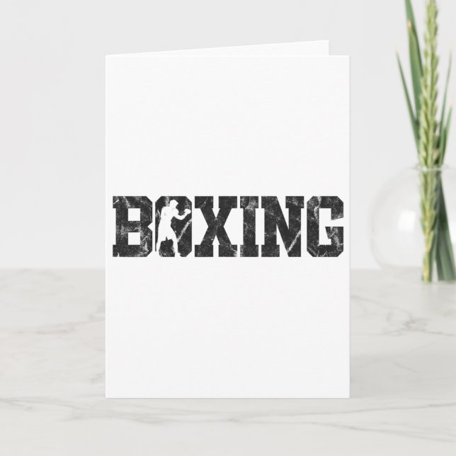 Boxning Vintage Boxning 5  Kort (Framsida)