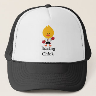 Boxningchickhatt Truckerkeps