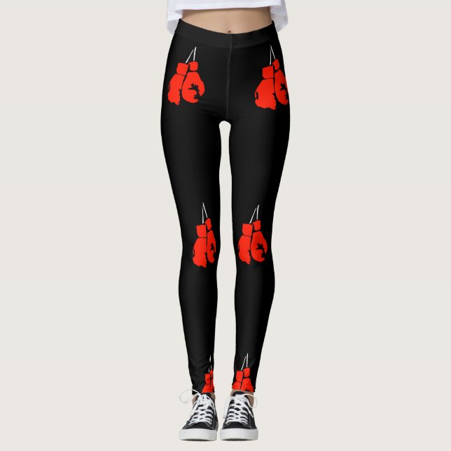 Boxninghandskedamasker Leggings (Framsida)