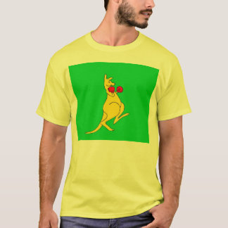 boxningkängurut-skjorta t-shirt