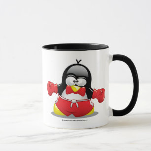 Boxningpingvin Mugg