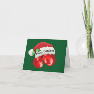 Boxnings Handske Design Julkort Kort