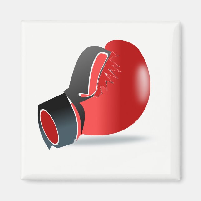 Boxnings Handske Magnet (Framsidan)
