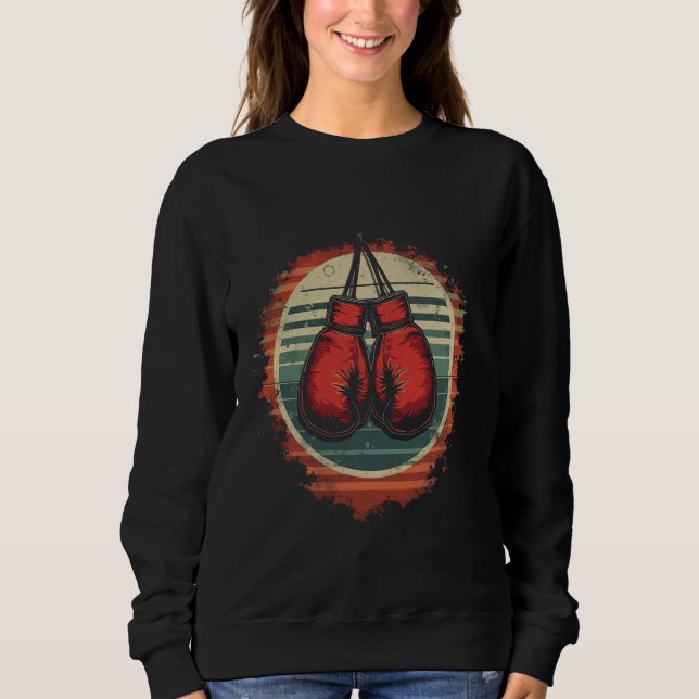 Boxnings Handskor Vintage T Shirt (Framsida)