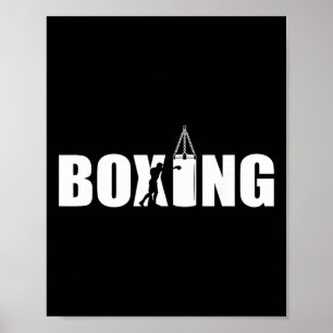 Boxningsälskare Gym Boxare Kickboxning Kickboxare Poster