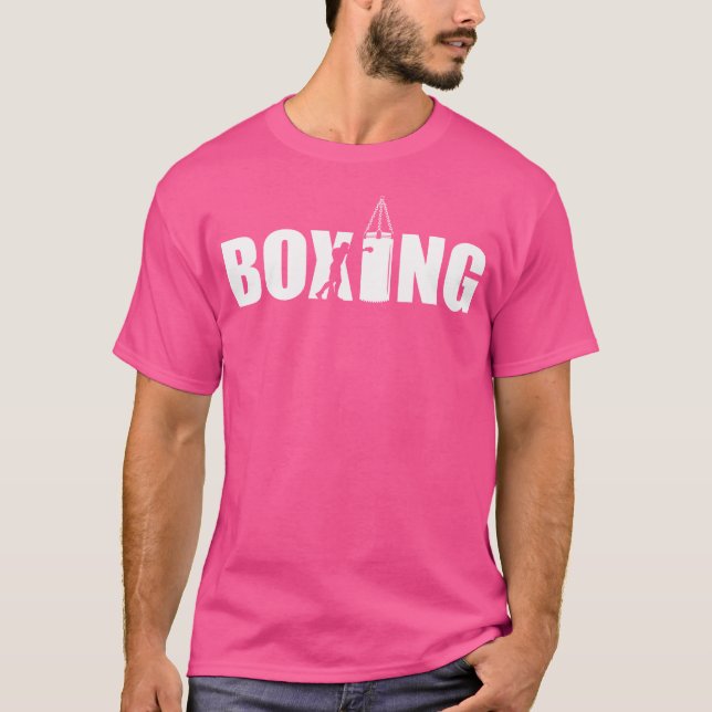 Boxningsälskare Gym Boxare Kickboxning Kickboxare  T Shirt (Framsida)