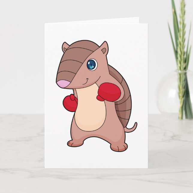 Boxningsarmbåge Boxare Boxnings handskar Kort (Framsida)