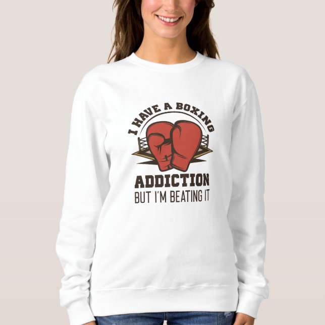 Boxningsberoende T Shirt (Framsida)