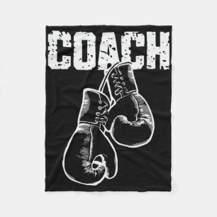 Boxningscoach Kickboxning Retro Boxnings Handskor Fleecefilt