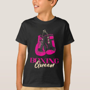 Boxningsdrottning Kickboxare Kickboxning Boxnings  T Shirt