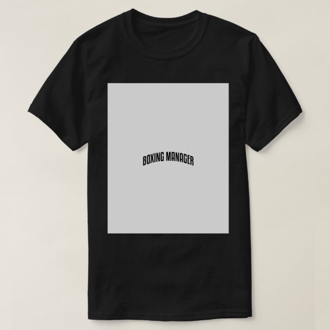 boxningshanteraren Grafik T Shirt (Design framsida)