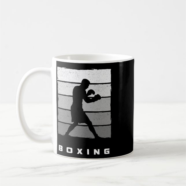 Boxningskläder - Boxare Boxning 1  Kaffemugg (Vänster)