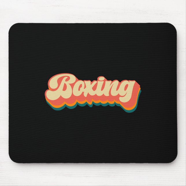 Boxningskläder - Boxning 3  Musmatta (Framsidan)