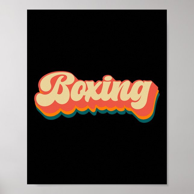 Boxningskläder - Boxning 3  Poster (Framsidan)