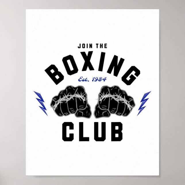 Boxningsklubb1  poster (Framsidan)