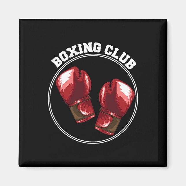 Boxningsklubb  magnet (Framsidan)