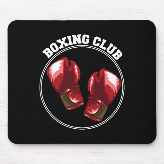 Boxningsklubb  musmatta (Framsidan)