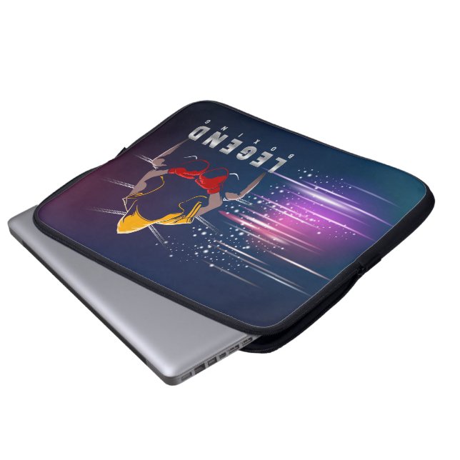 Boxningslegender | 15" laptop fodral (Framre botten)